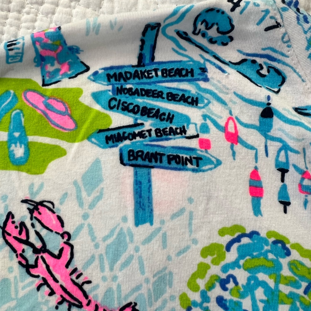 Lilly Pulitzer Finn Top in Rare Nantucket Print - Picture 10 of 14